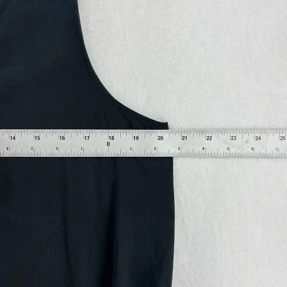 Ingrid & Isabel Maternity Jumpsuit Women's Sz M Black V-Neck Zip Front Stretch - Picture 3 of 11